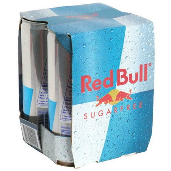Red Bull Sugar Free Energy Drink, 4 ct, 8.4 oz