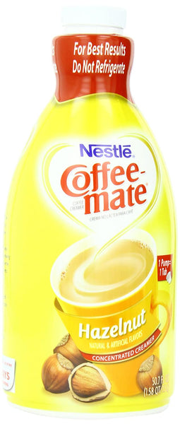 Nestle Coffee Mate Coffee Creamer, Hazelnut Pump, 50.7 Ounce
