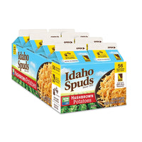 Idaho Spuds Real Potato, Gluten Free, Hashbrowns, 4.2oz (Pack of 8)