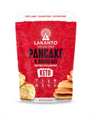 Lakanto Pancake and Baking Mix - Sugar Free, Keto, 7g of Protein, Sweetened with Monkfruit Sweetener, 1g Net Carbs, High in Fiber, Flapjack, Waffles, Biscuits, Easy to Make (1 Lb)