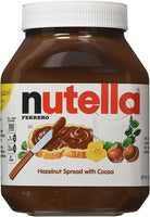 Nutella Hazelnut Spread, 33.5 oz each, 2 Count