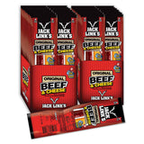 Jack Link’s Original Beef & Cheese Combo Pack, 1.2 oz., Pack of 32 – Original 100% Beef Stick and Cheese Stick Made with Real Wisconsin Cheese - 7g Protein, Made with 100% Premium Beef
